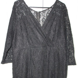 Pretty Black Lace Lane Bryant Dress